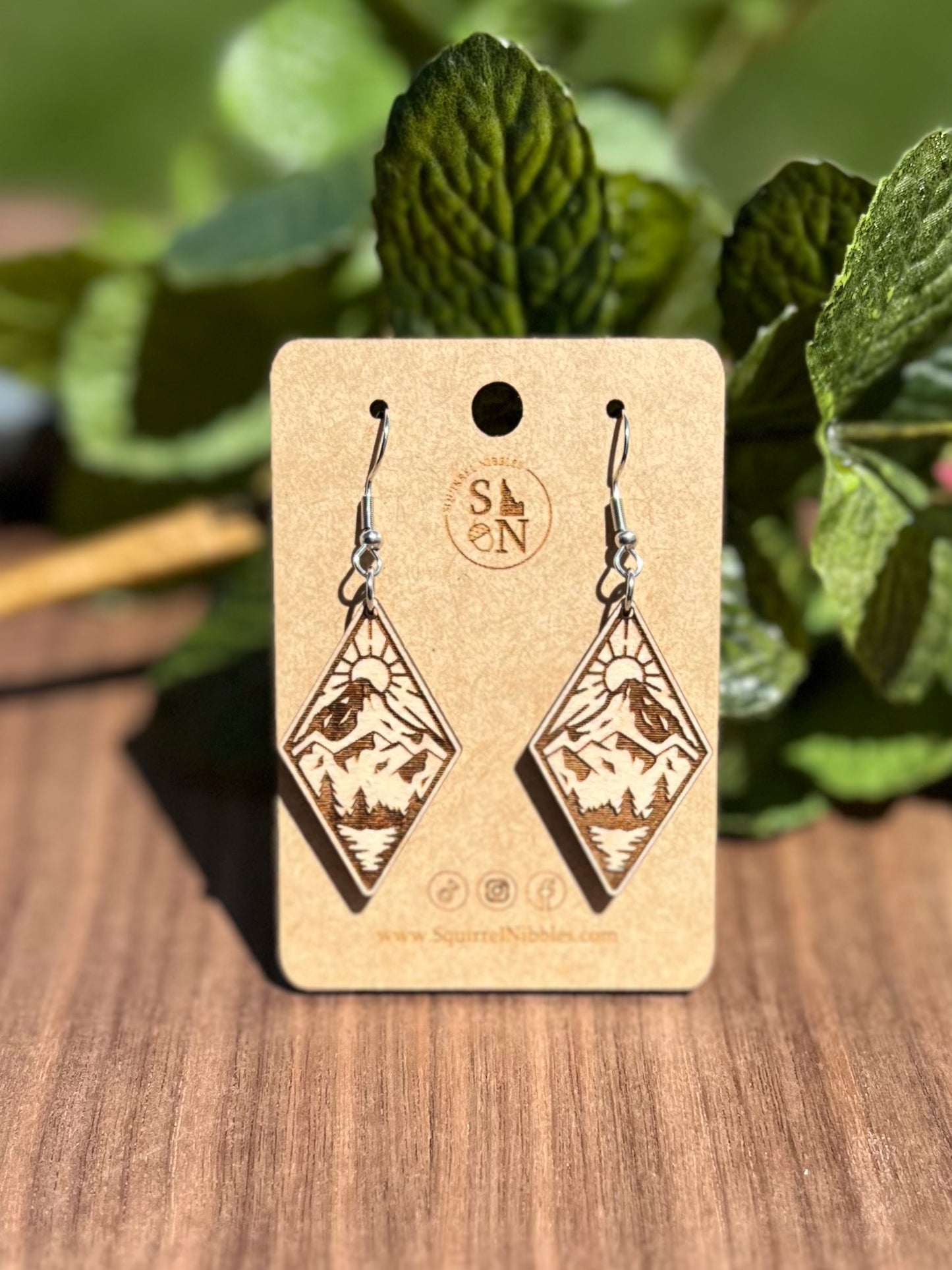 Mountain View Earring drops