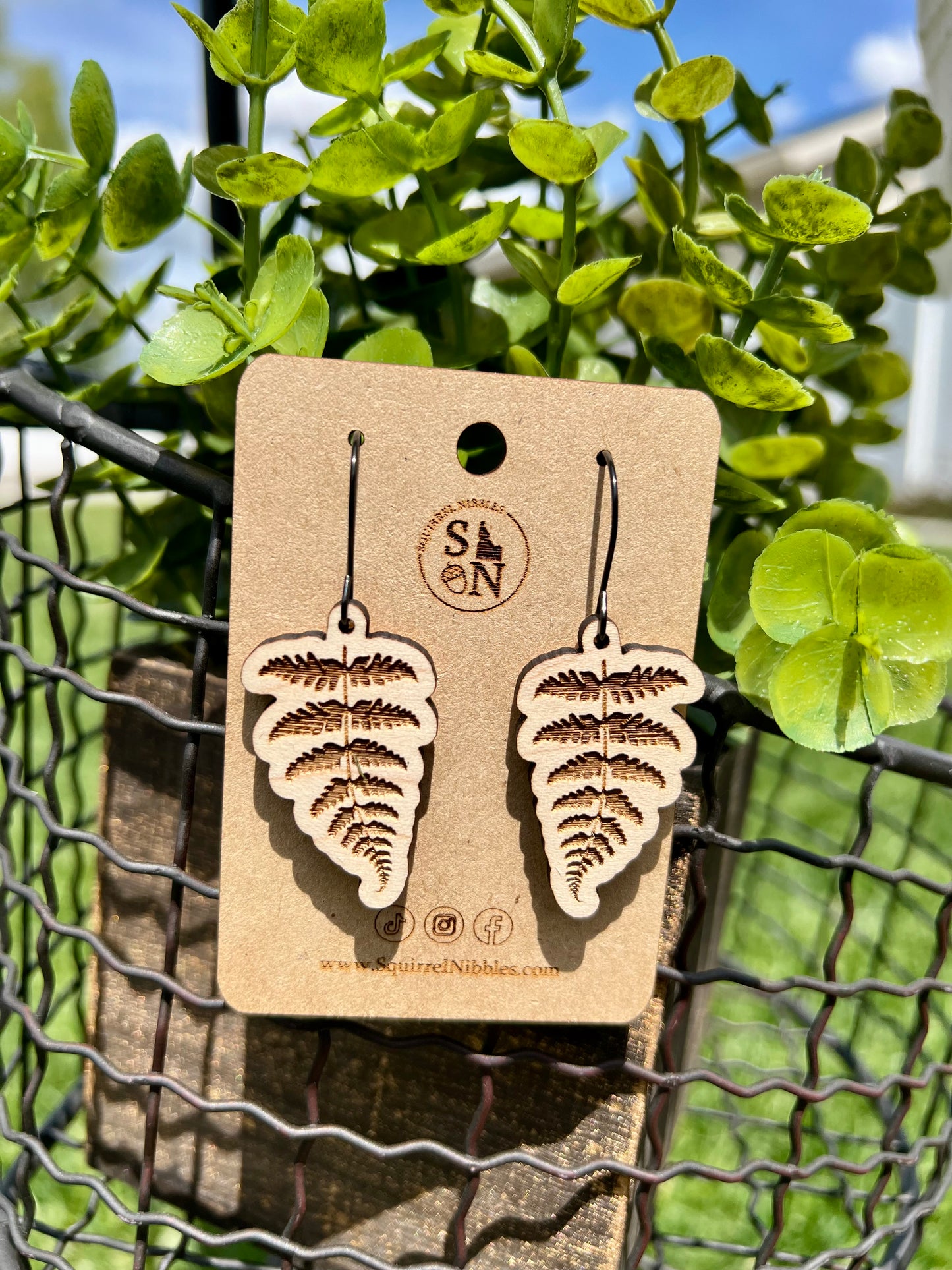 Fern Earring drops