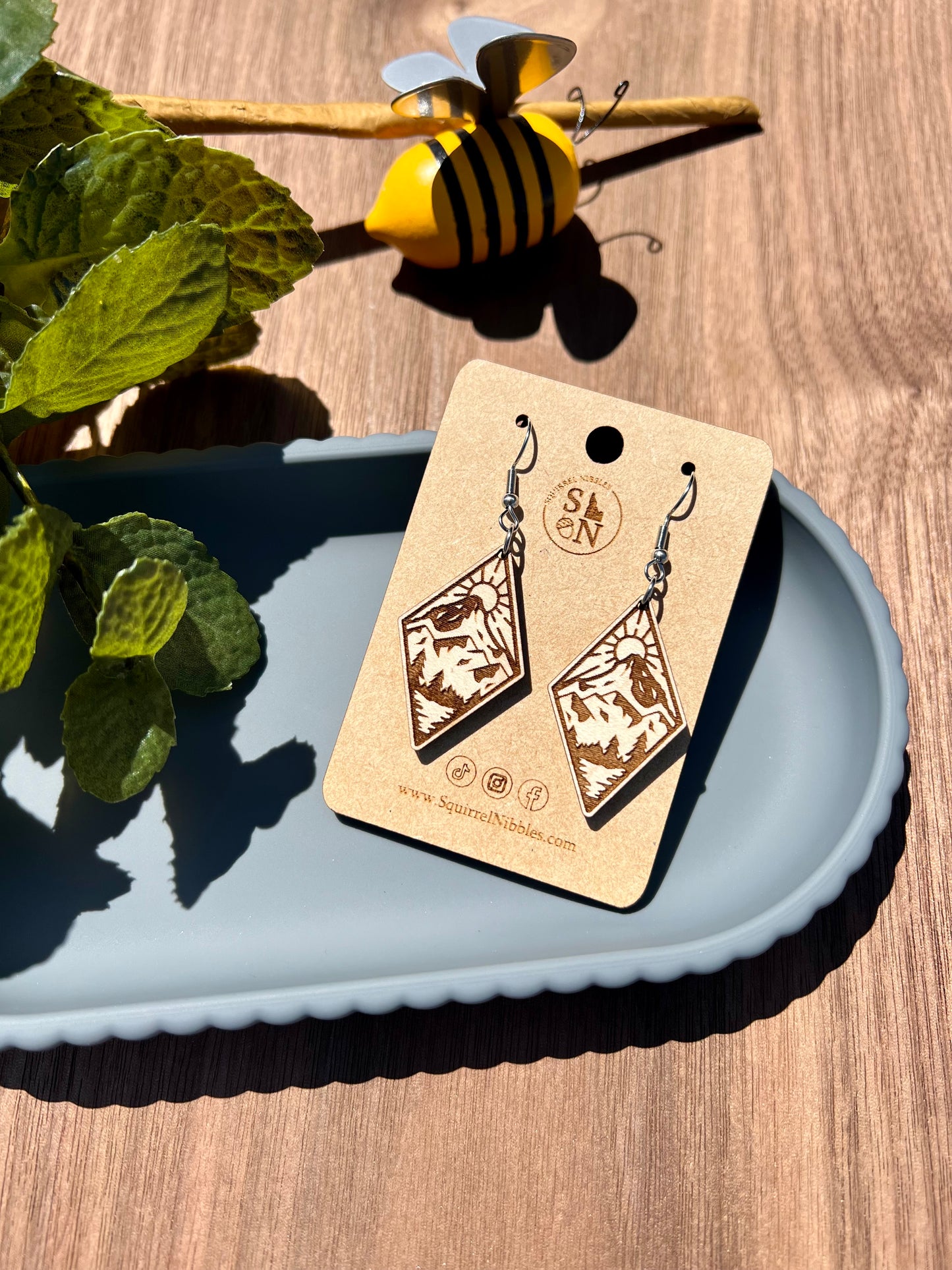 Mountain View Earring drops