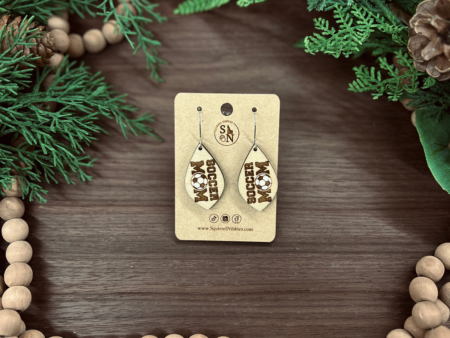 Soccer Mom Earring drops