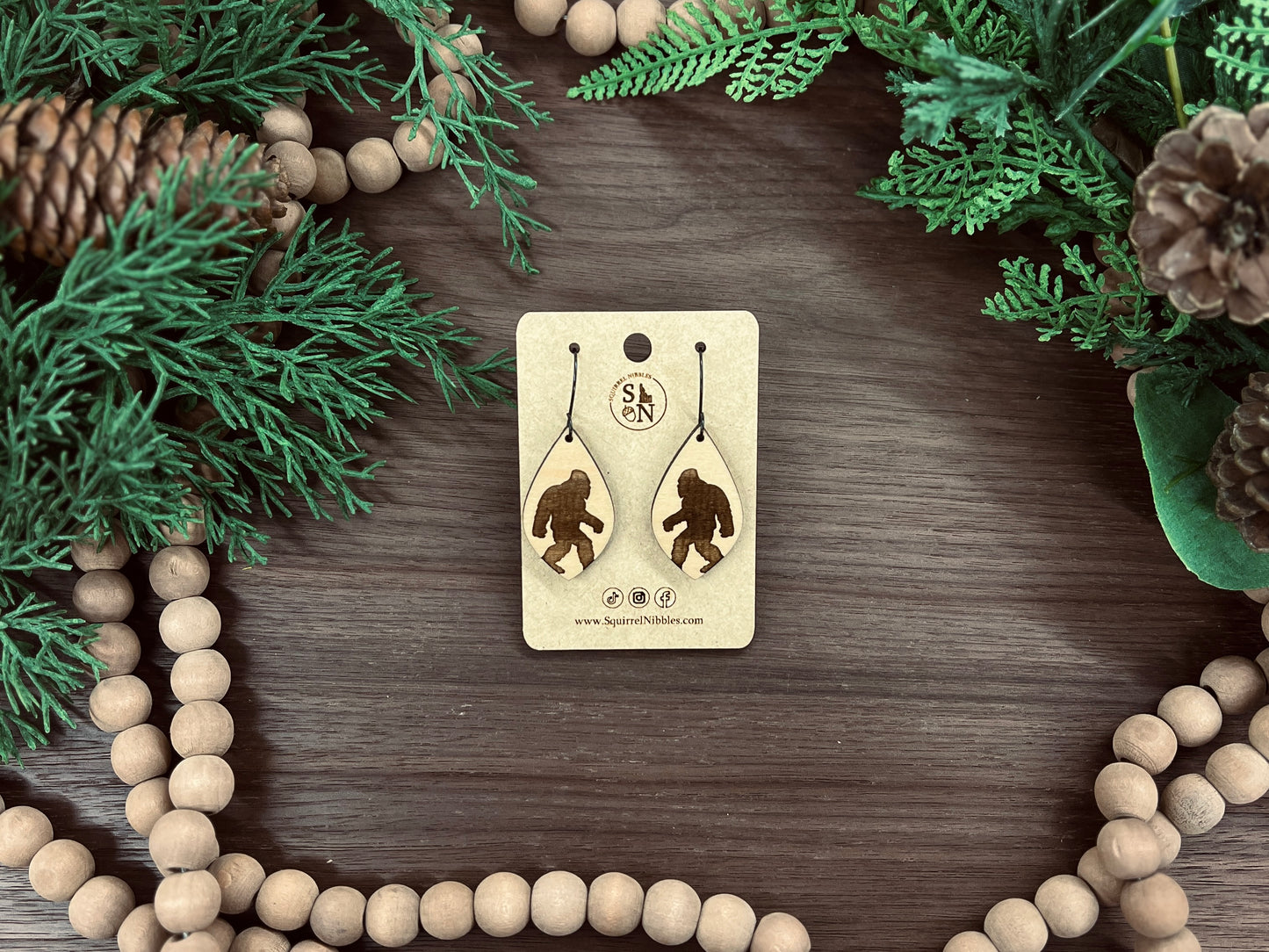 Bigfoot Earring drops
