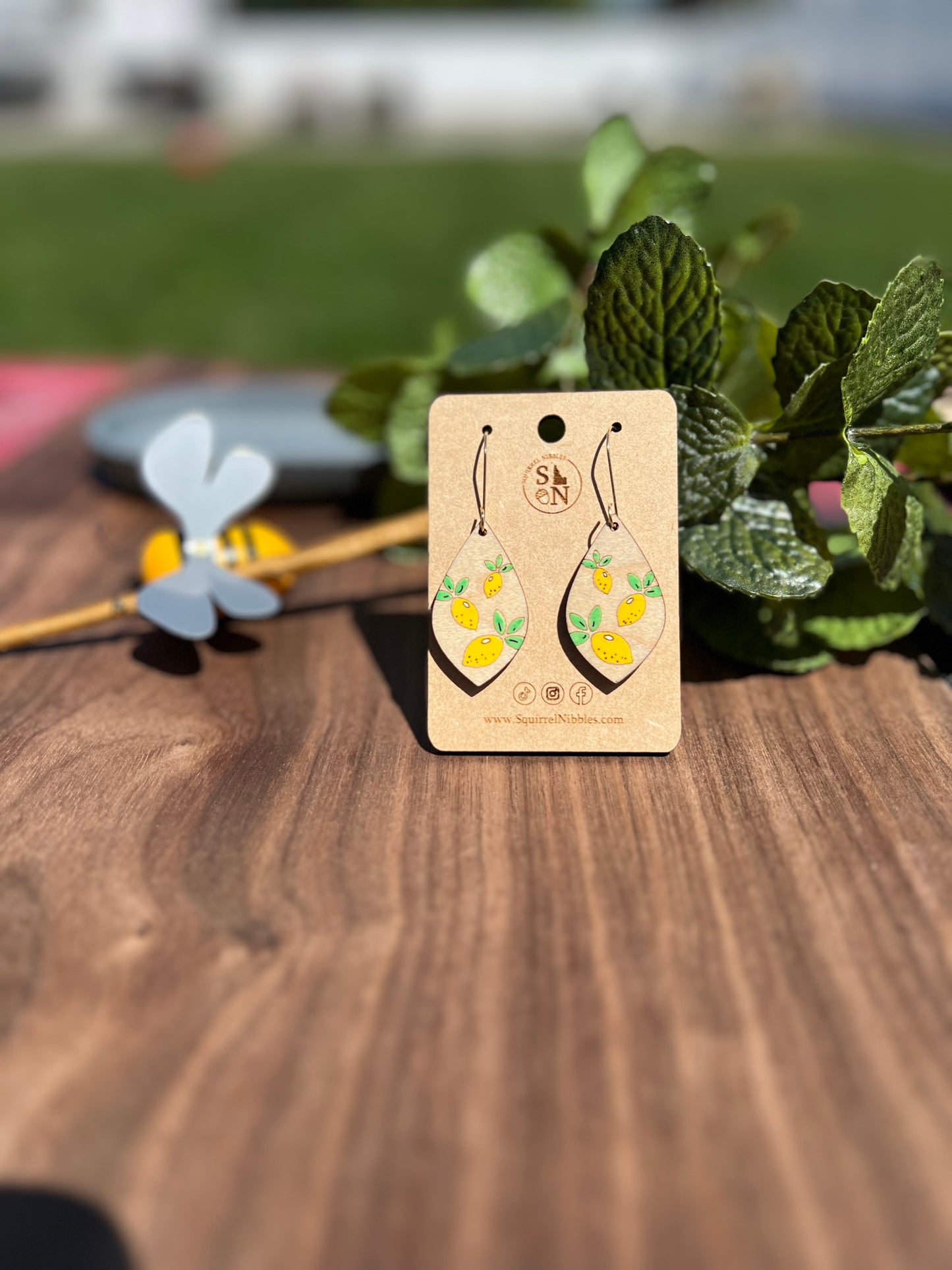 Lemon Earring drops