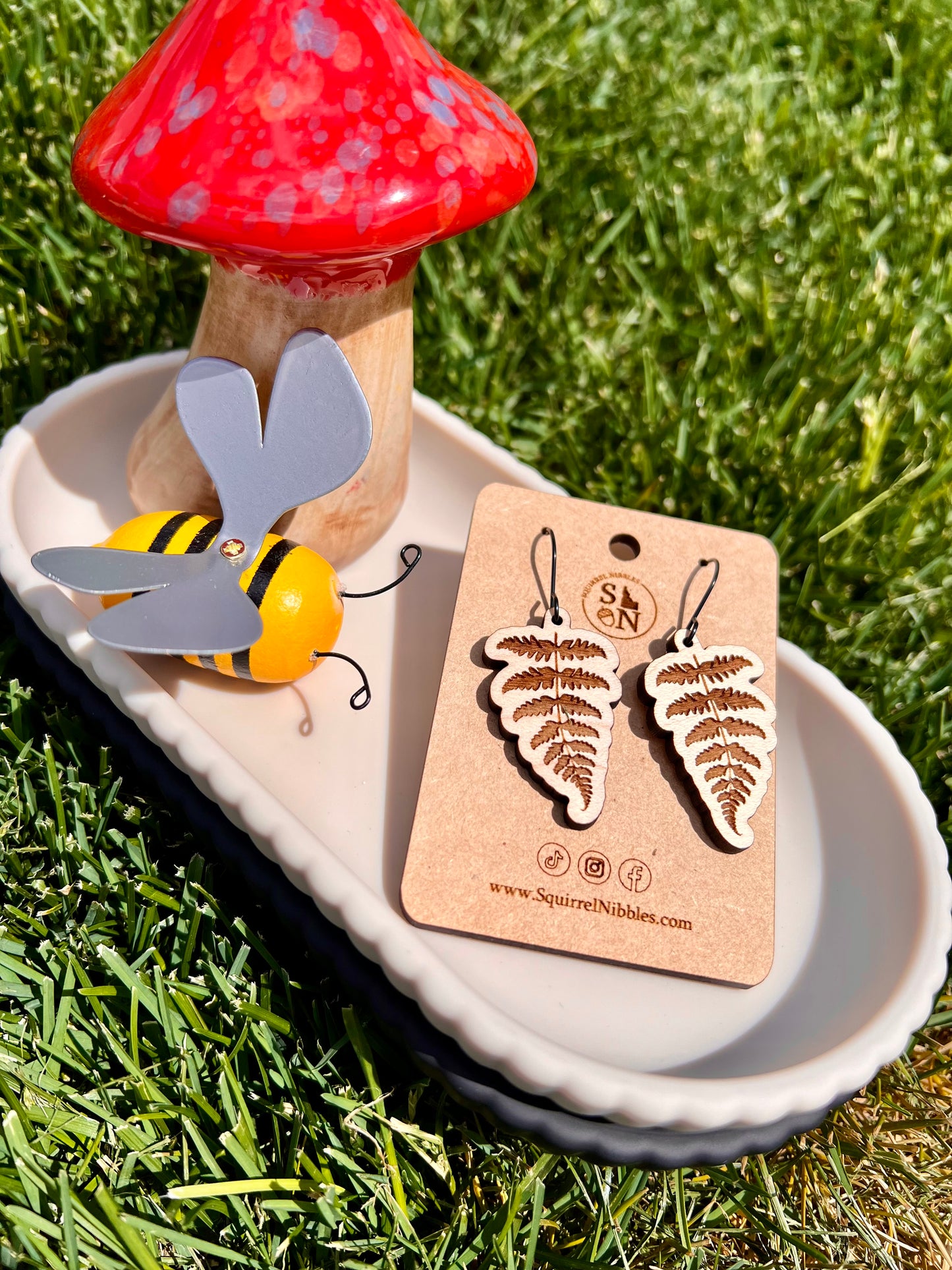 Fern Earring drops