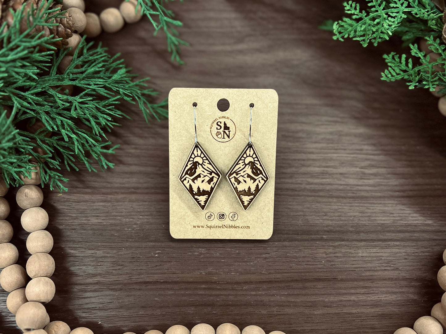 Mountain View Earring drops