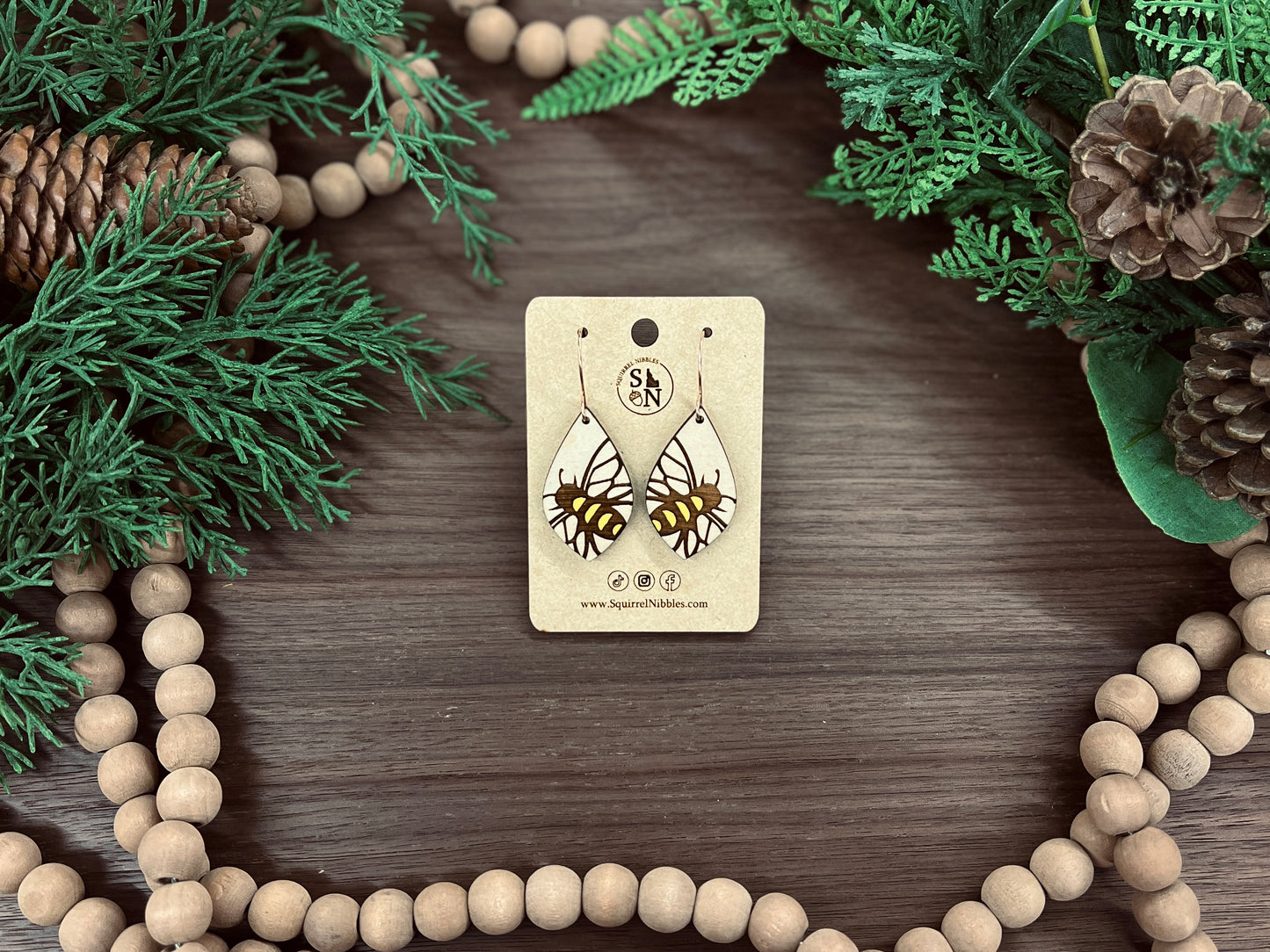 Bee Earring Drops