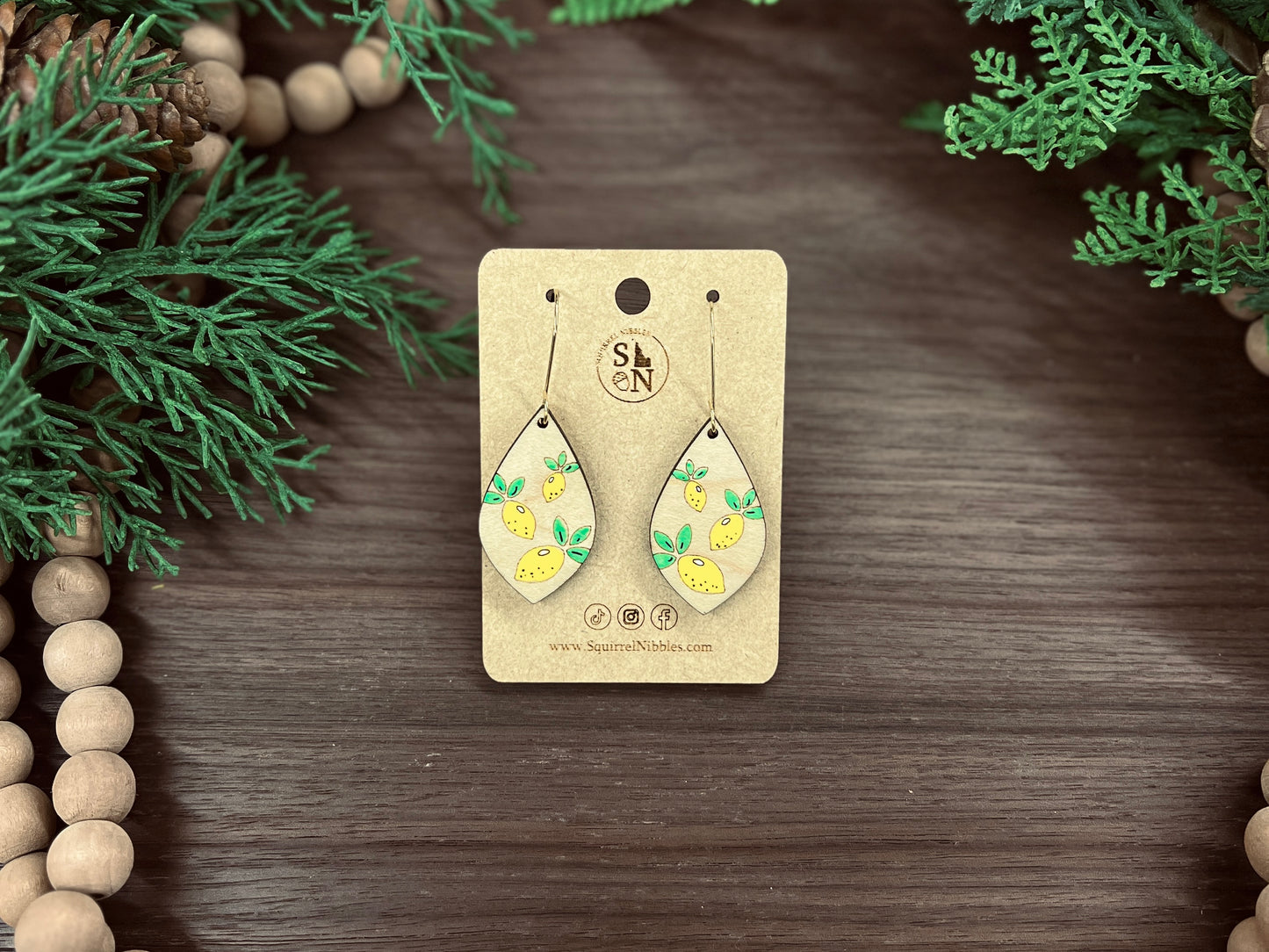 Lemon Earring drops