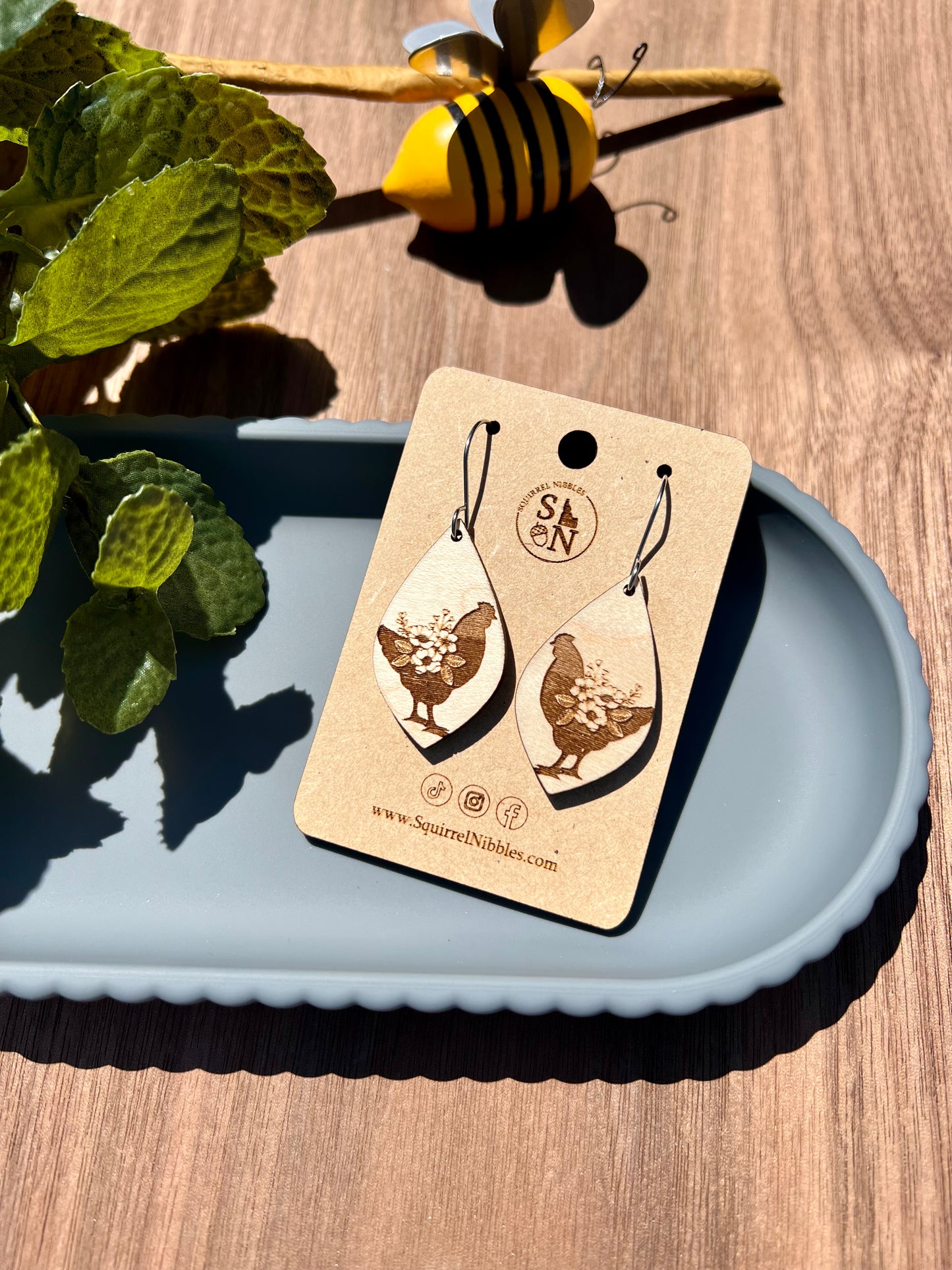 Floral Chicken drops